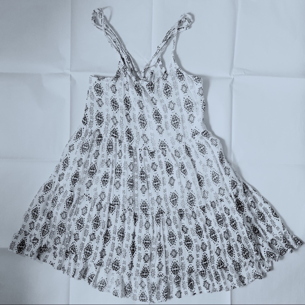 Black & White Handkerchief Dress